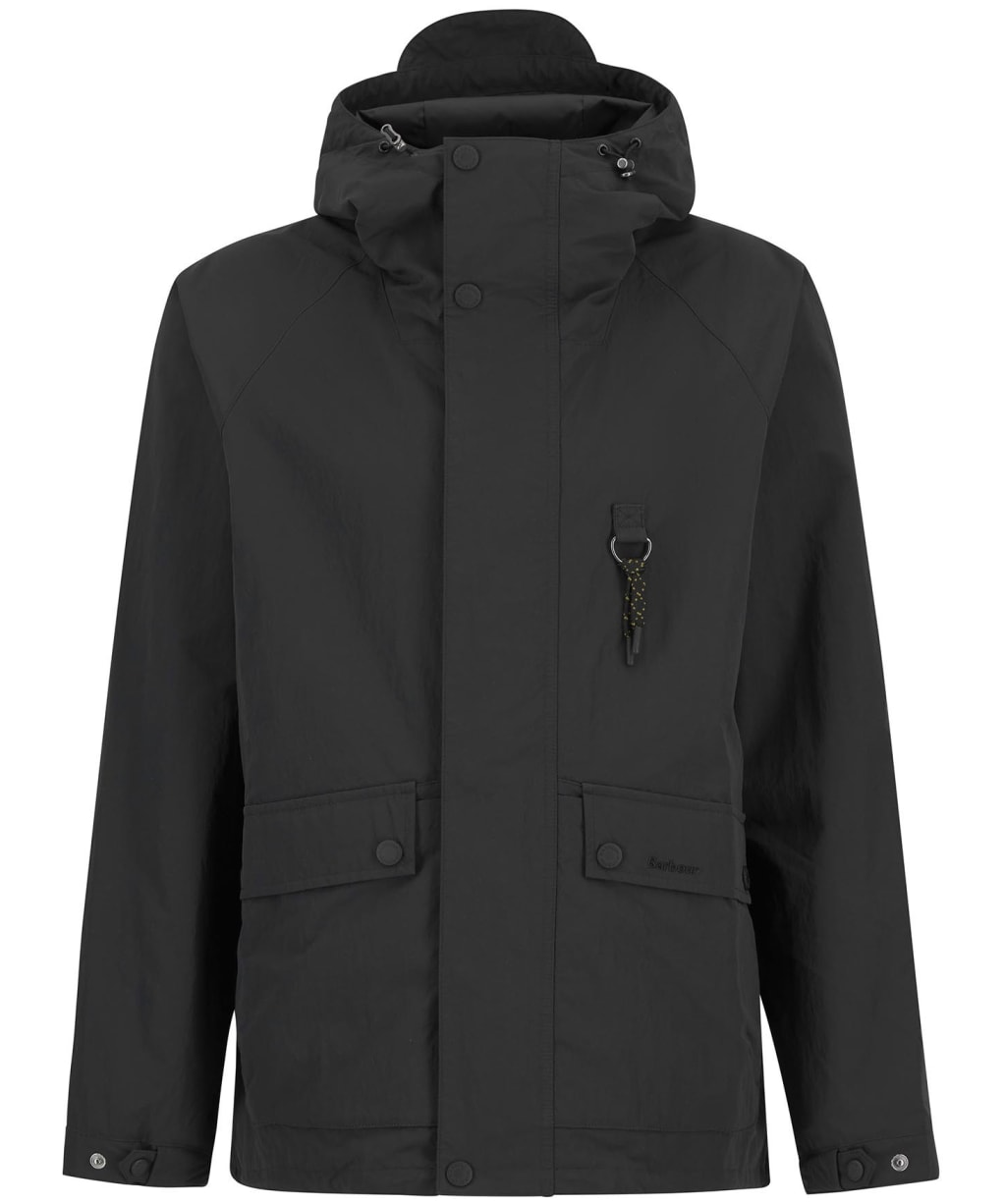 Men's Barbour Rig Showerproof Jacket - Black