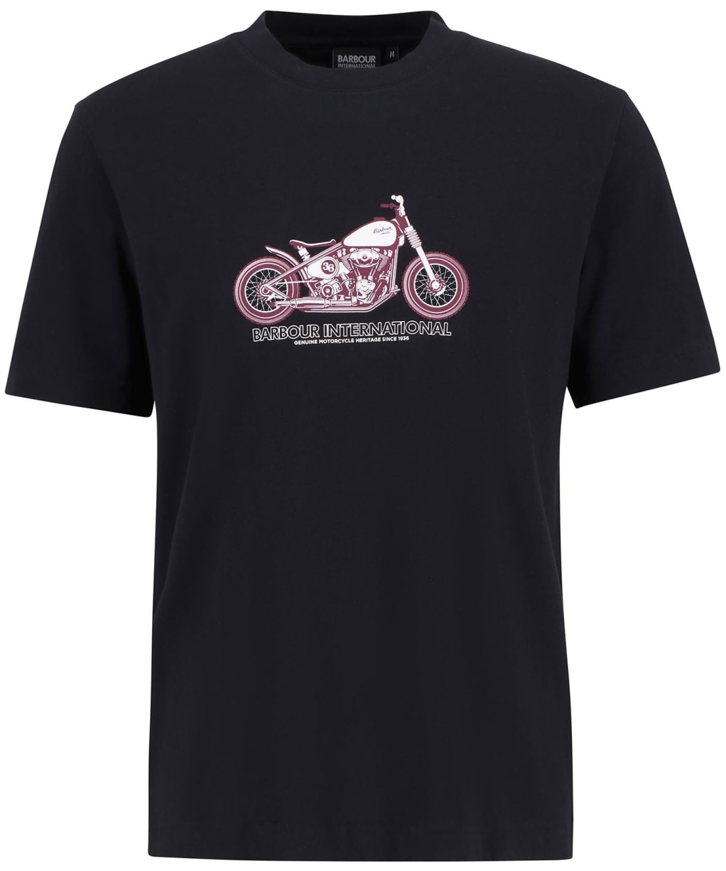 Men's Barbour International Cheney Graphic T-Shirt - Black