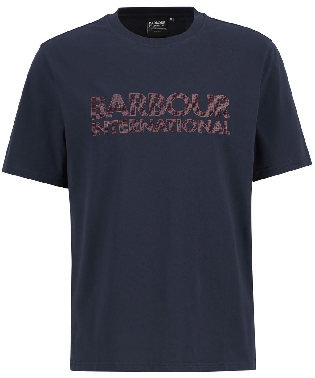 Men's Barbour International Essential Graphic T-Shirt - Navy