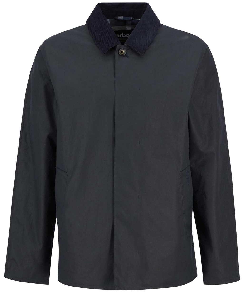 Men's Barbour Short Lorden Wax Mac - Navy