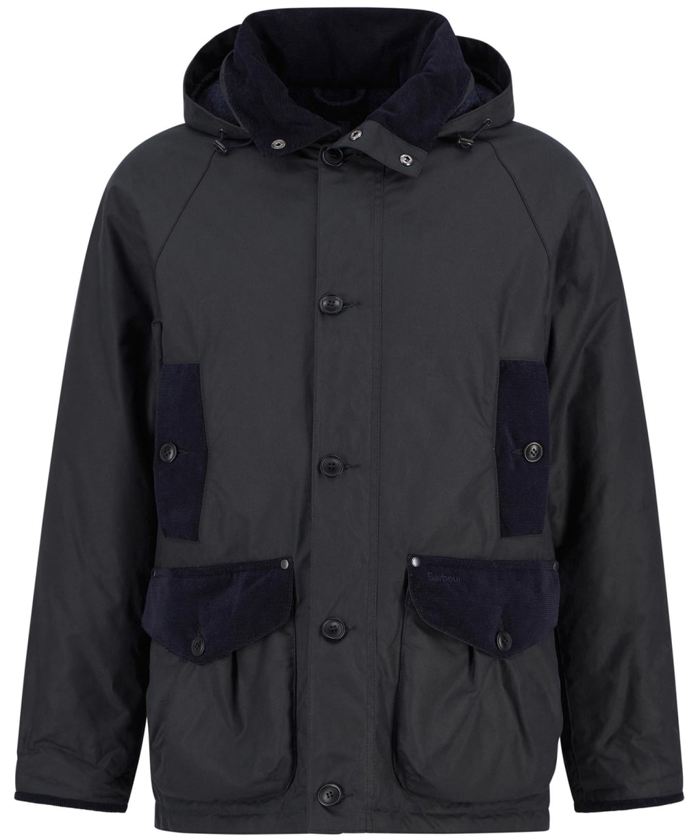 Men's Barbour Modern Heritage Beaufort Waxed Jacket - Navy