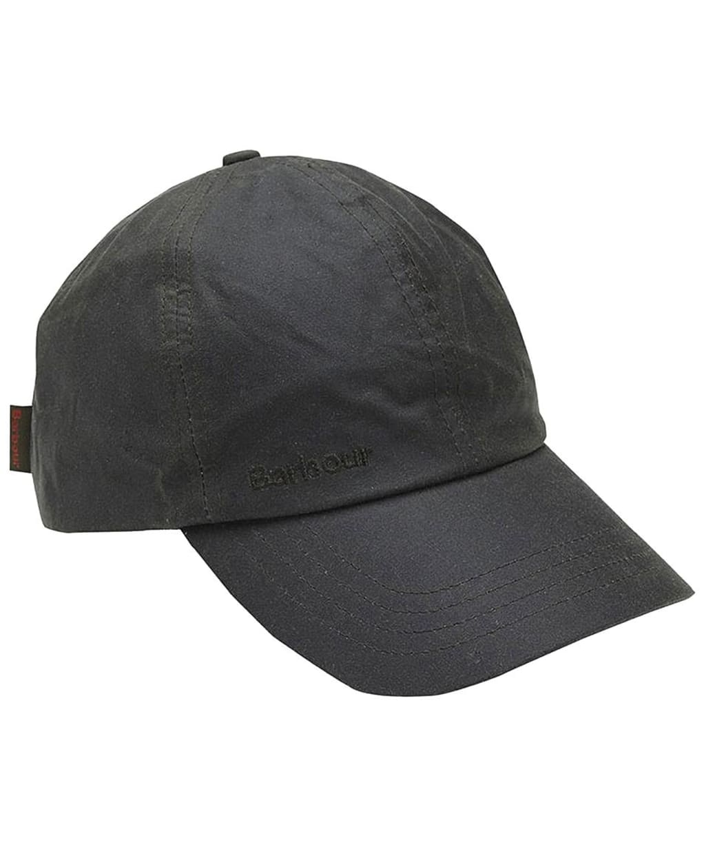 Men's Barbour Waxed Sports Cap - Sage