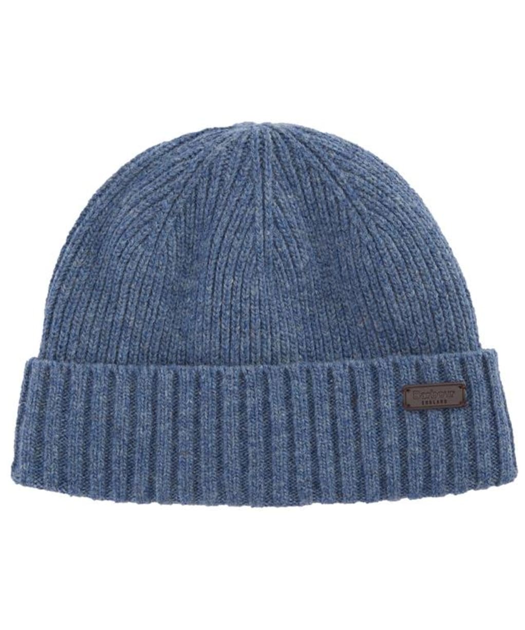 Men's Barbour Carlton Beanie Hat - Dark Denim