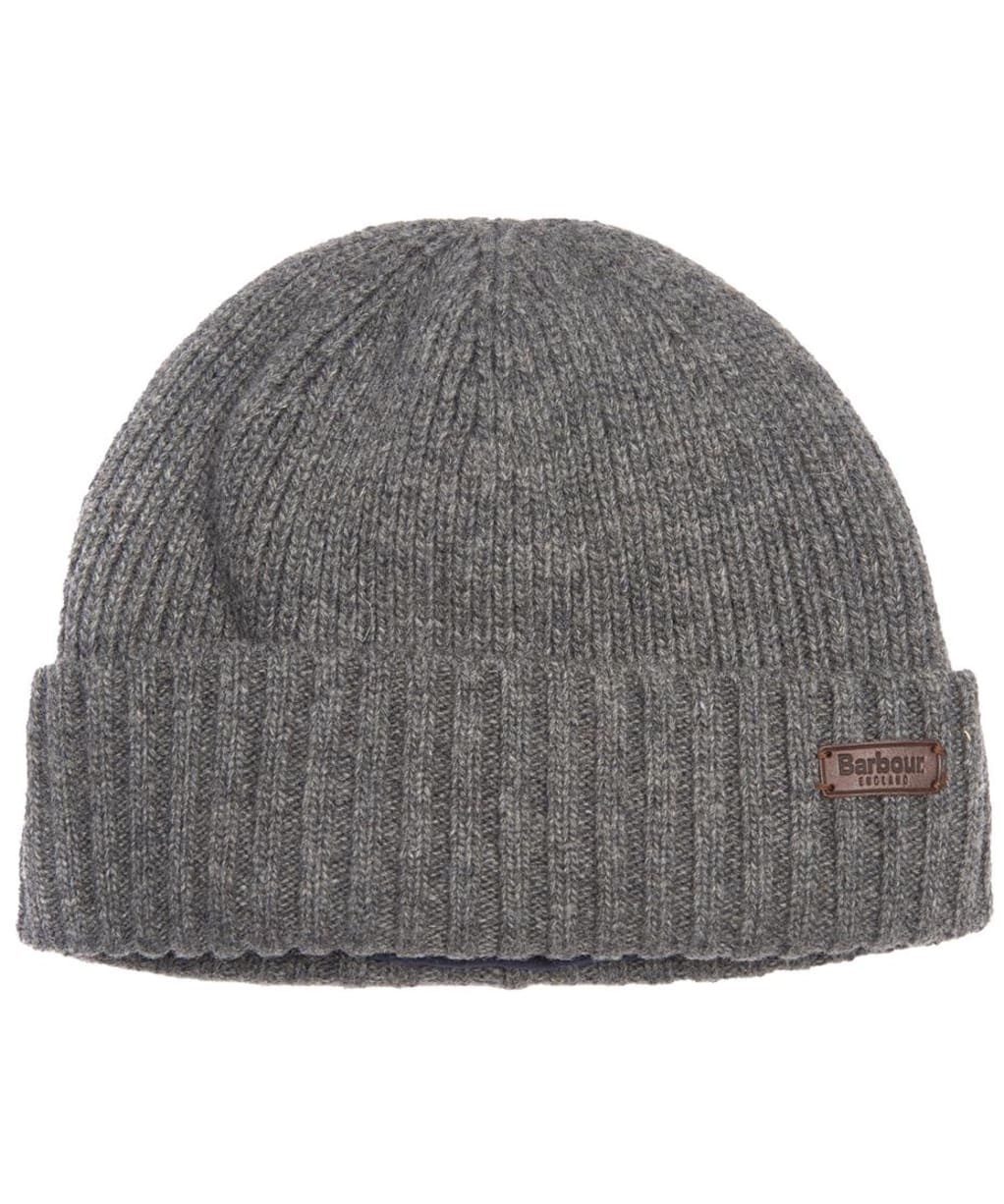 Men's Barbour Carlton Beanie Hat - Grey