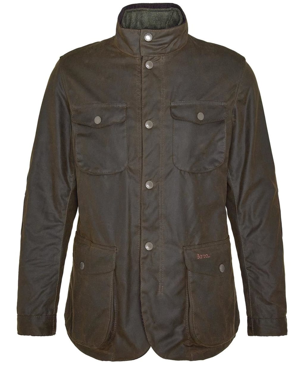 Barbour Ogston Waxed Jacket - Olive