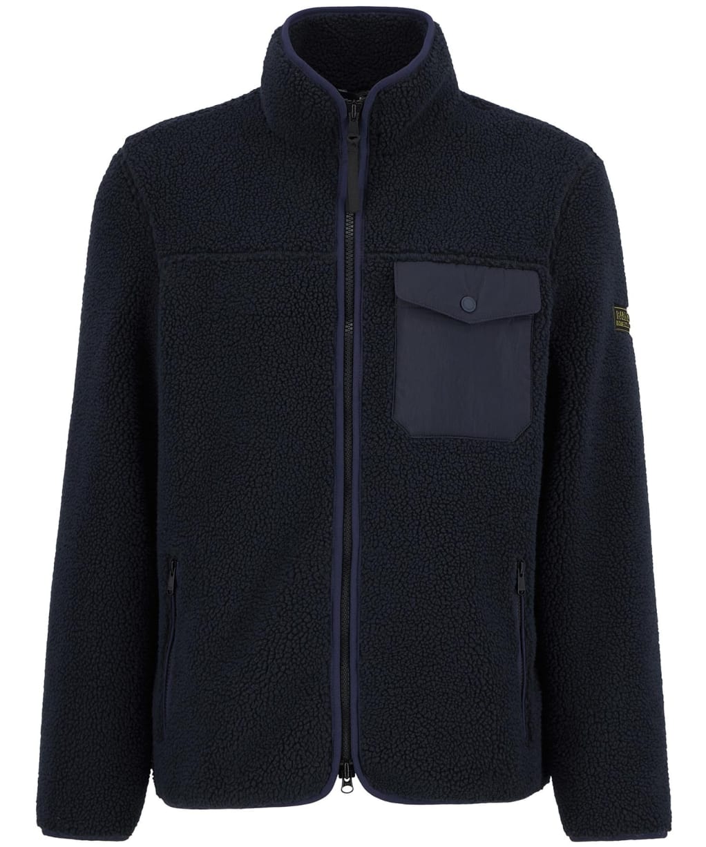 Men's Barbour International Mossdale Fleece Jacket - Navy