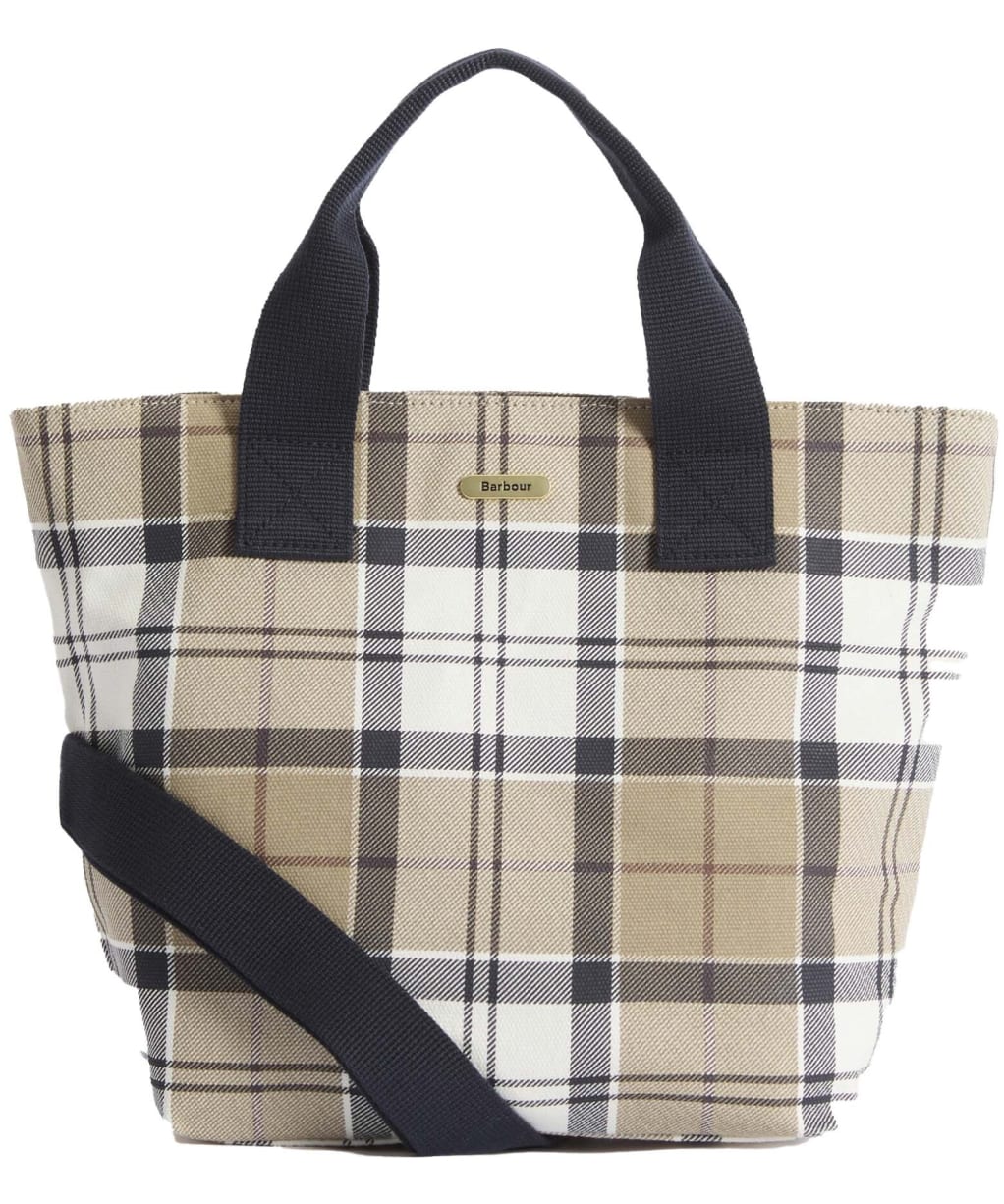 Women's Barbour Maisy Tartan Tote Bag - Rosewood Tartan