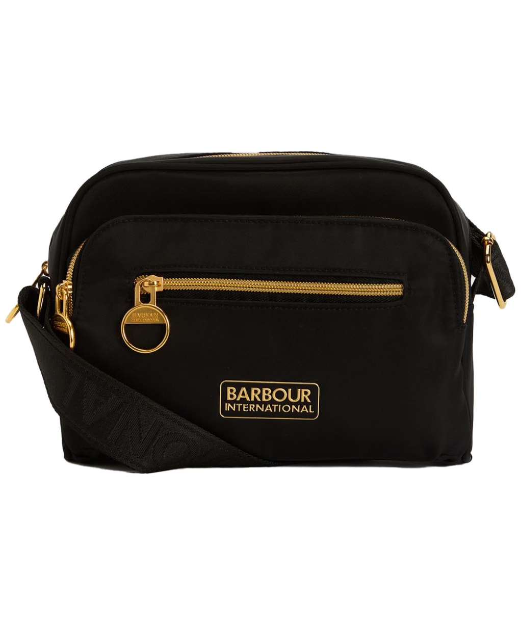Women's Barbour International Qualify City Crossbody - Black