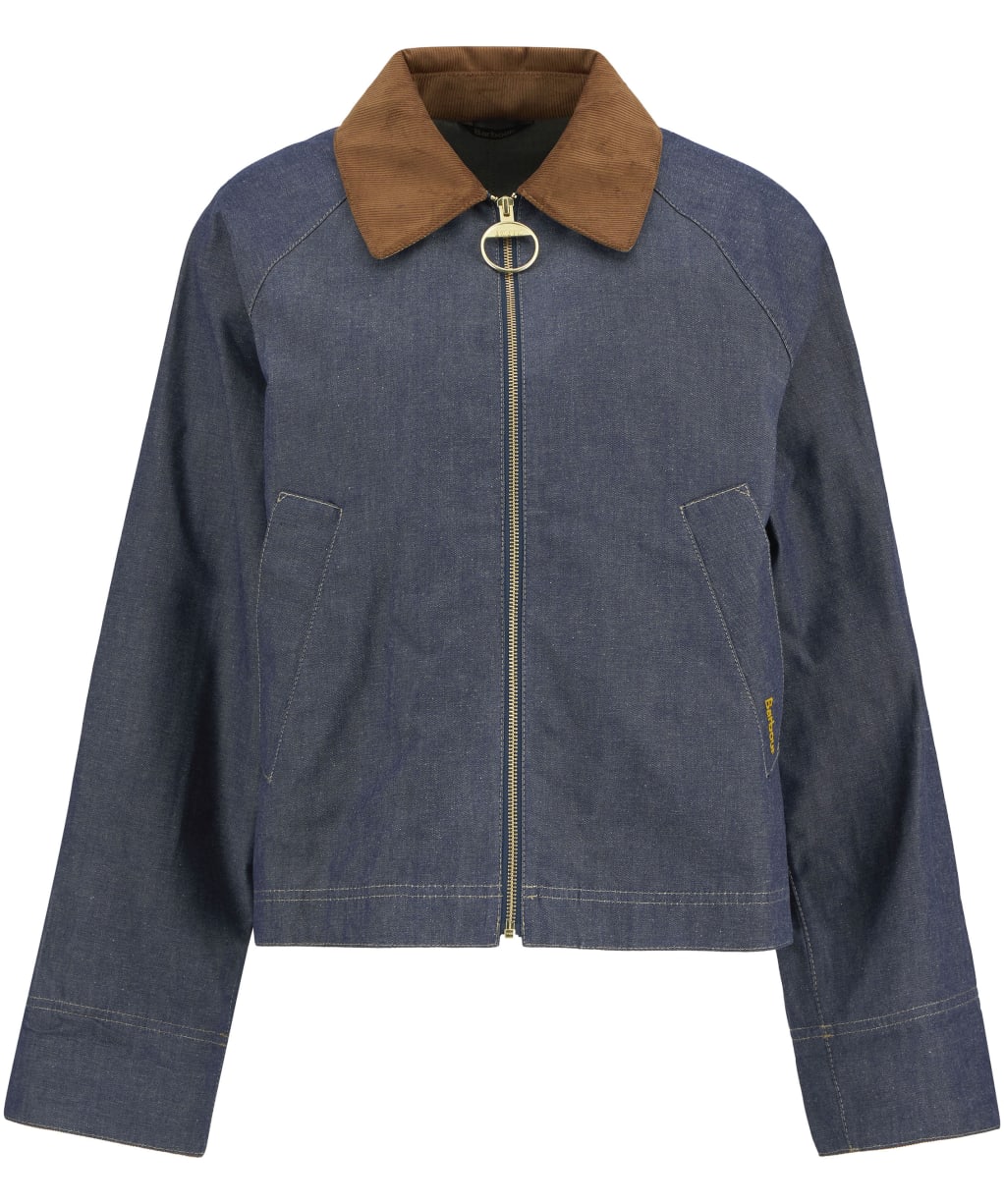Women's Barbour Freckleton Casual Jacket - Indigo / Dress