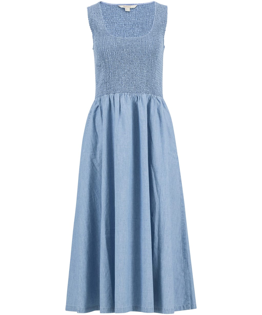Women's Barbour Josie Midi Dress - Chambray