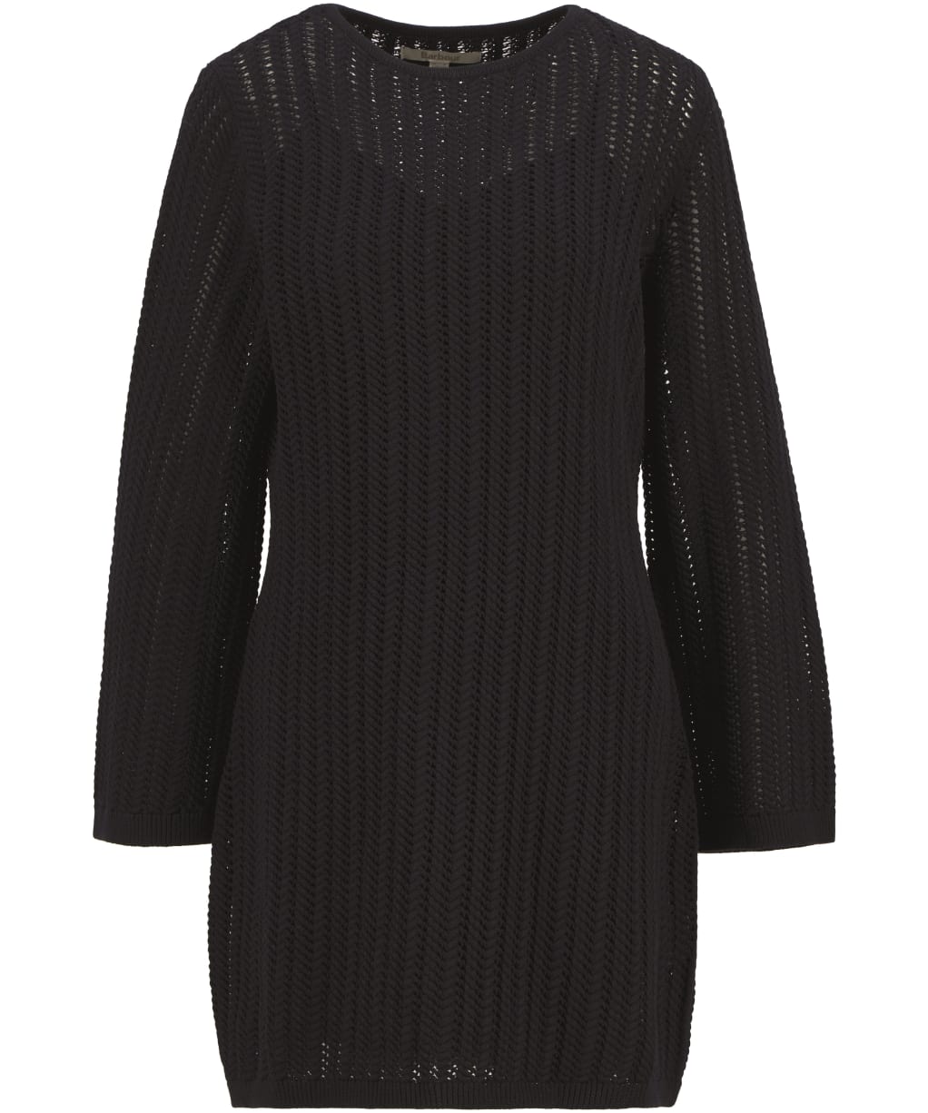 Women's Barbour Daya Knitted Mini Dress - Black