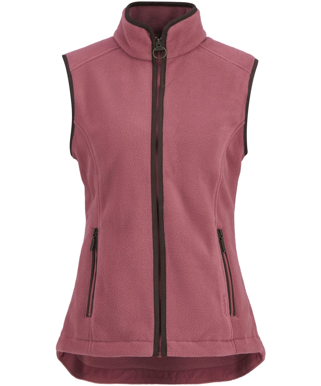 Women's Barbour Country Colton Fleece Gilet - Wildberry