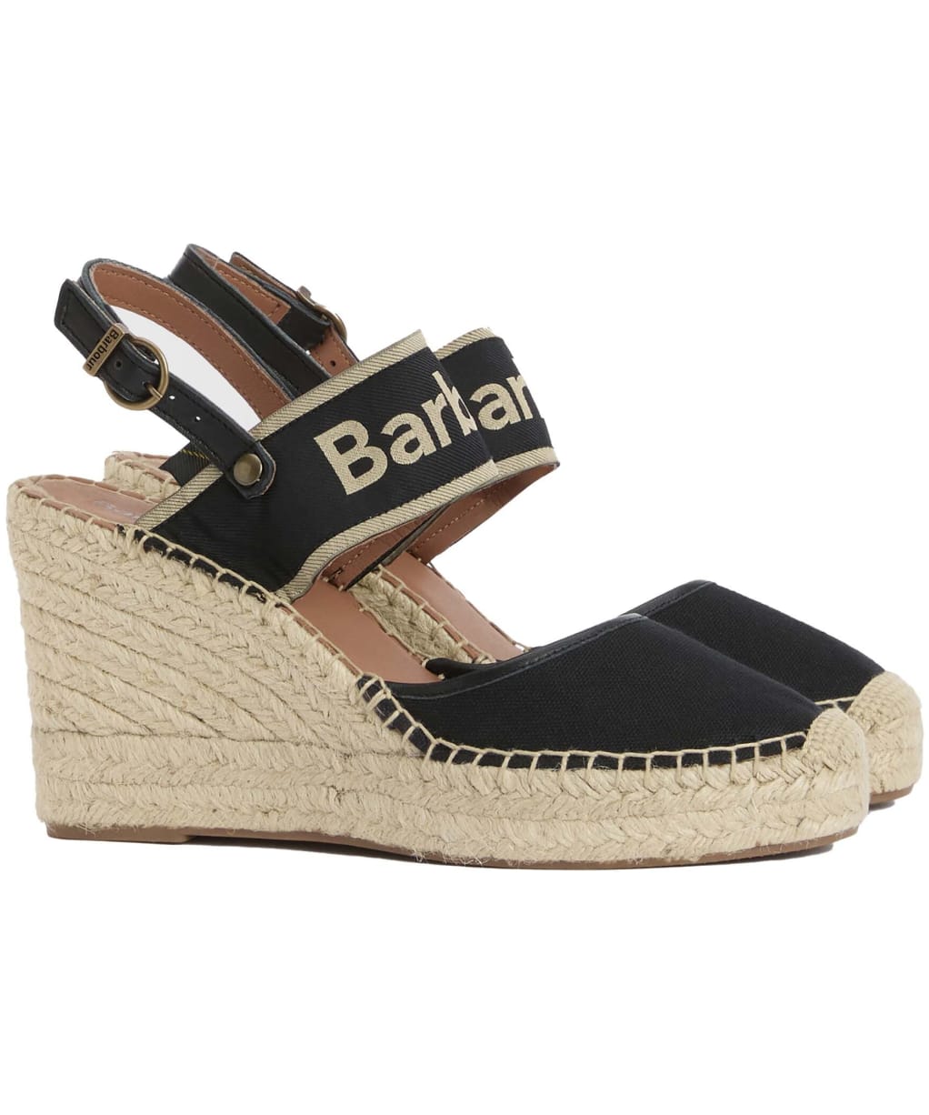 Women's Barbour Lyndhurst Espadrille - Black