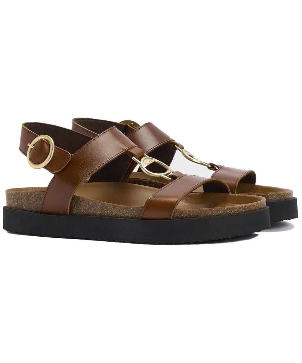 Women's Barbour Gwen Sandal - Brown