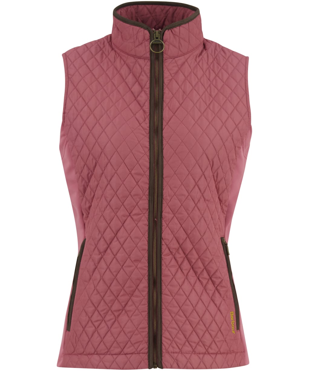 Women's Barbour Basswood Gilet - Wild Berry