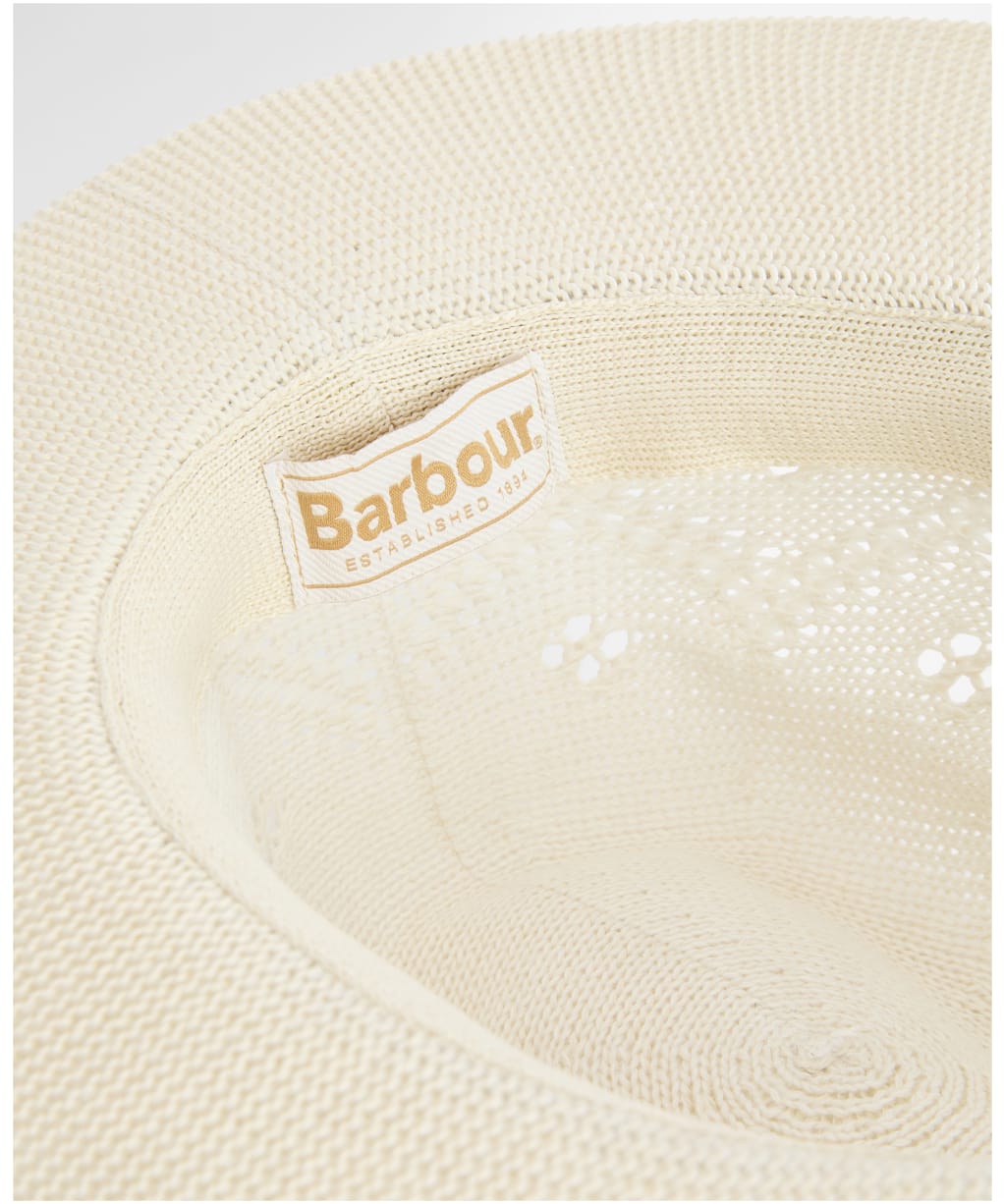 Women's Barbour Flowerdale Trilby Hat - NEW CREAM