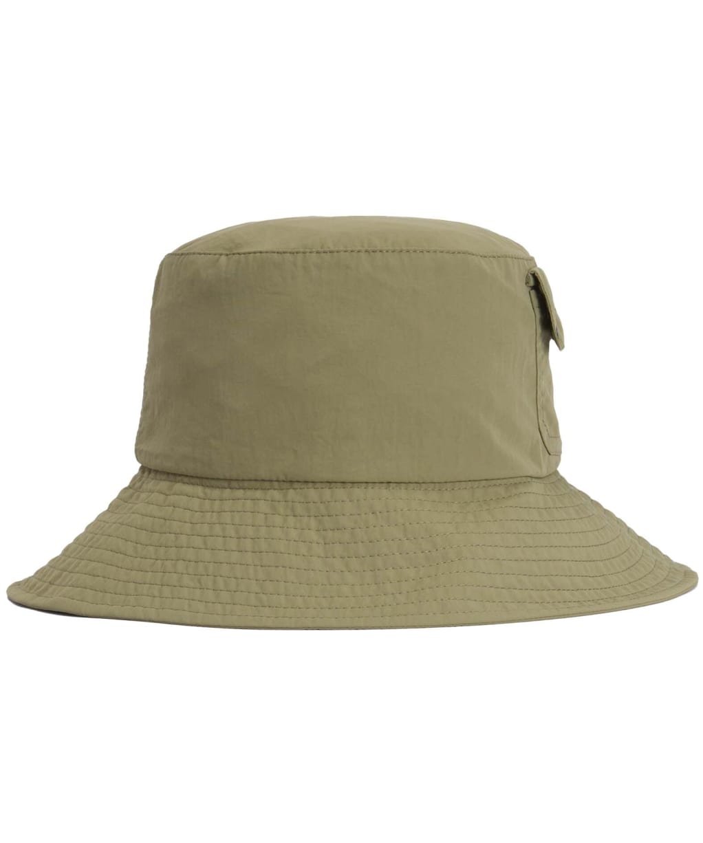 Women's Barbour Rowane Showerproof Bucket Hat - Bleached Olive