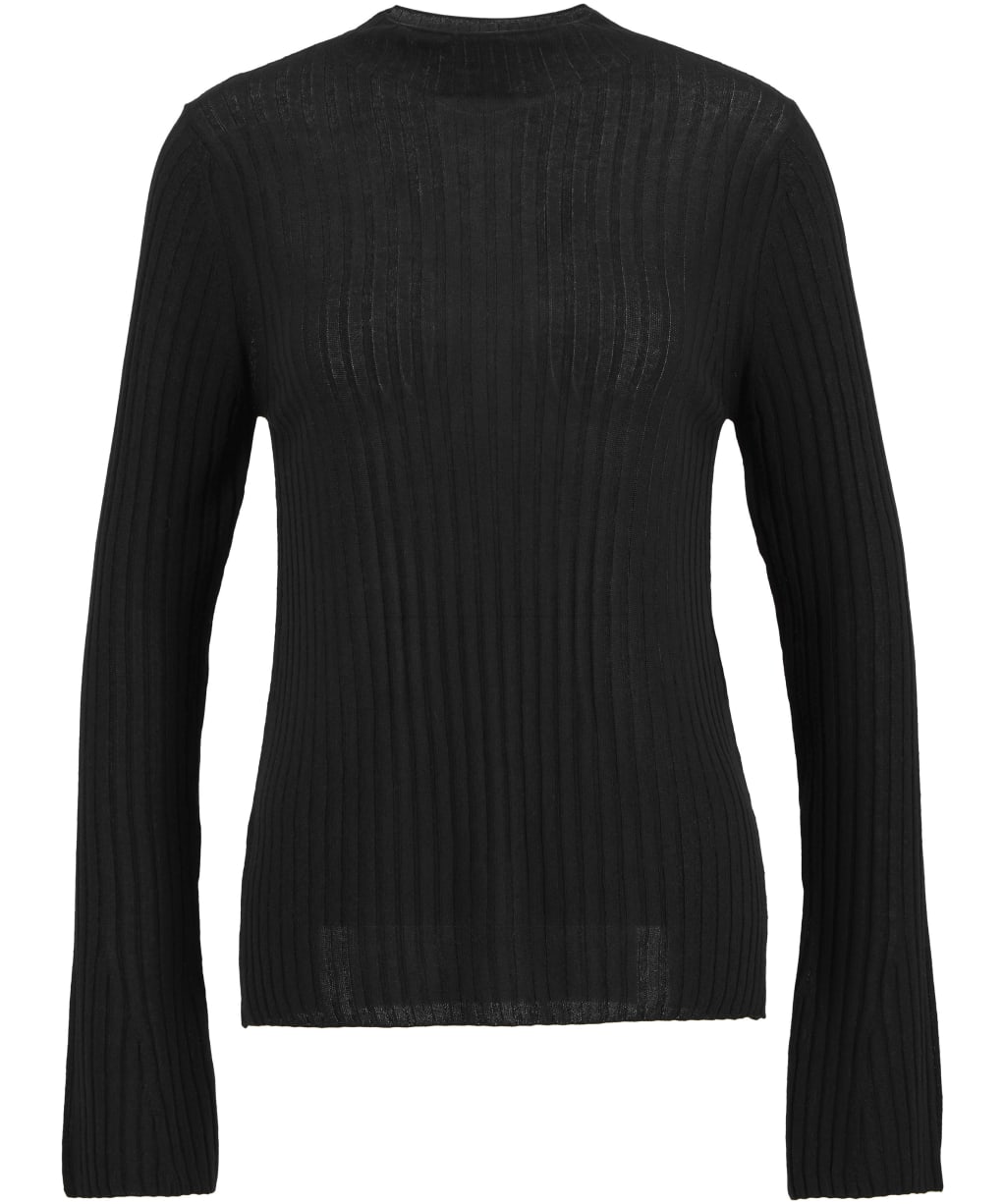 Women's Barbour International Ozara Knitted Jumper - Black