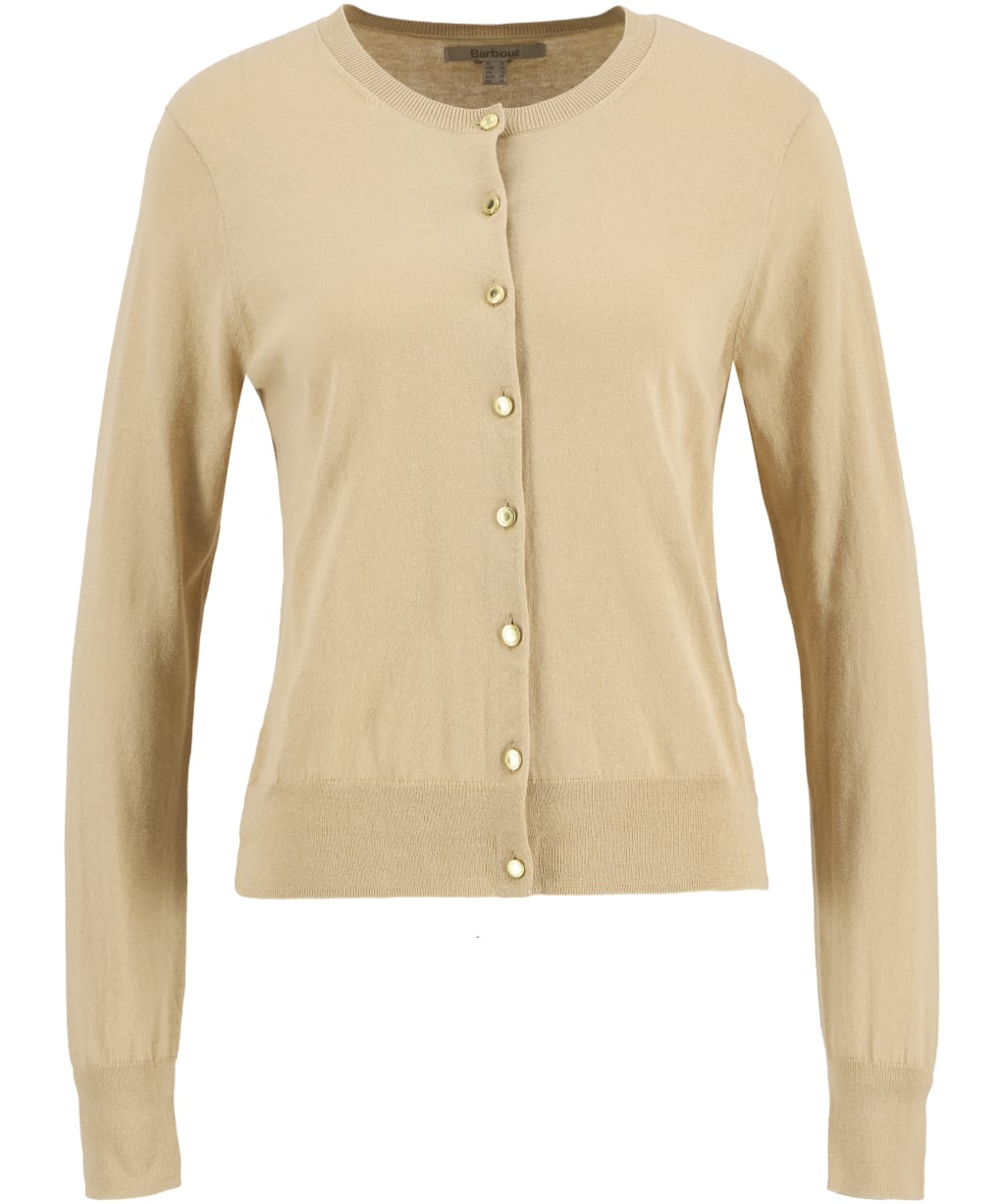 Women's Barbour Wisteria Knitted Cardigan - Safari