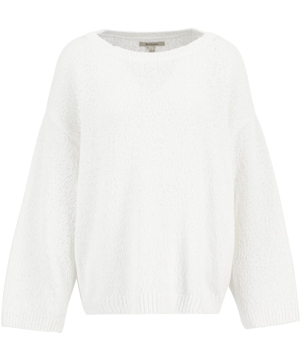 Women's Barbour Gabby Knitted Jumper - Cloud