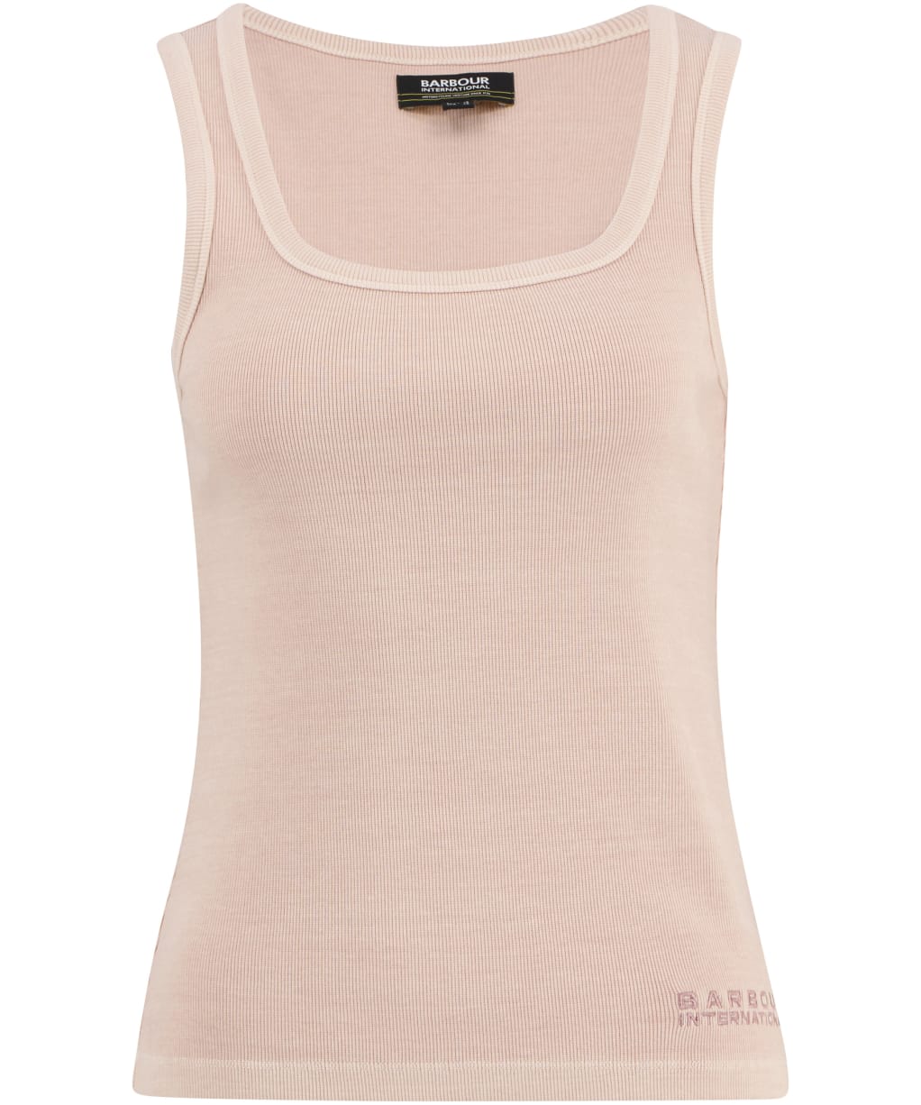 Women's Barbour International Lyra Top - Washed Desert Pink