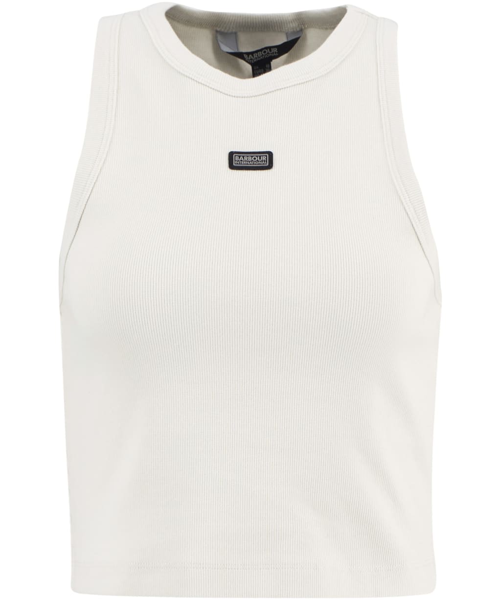 Women's Barbour International Chicago Top - Vaporous Grey