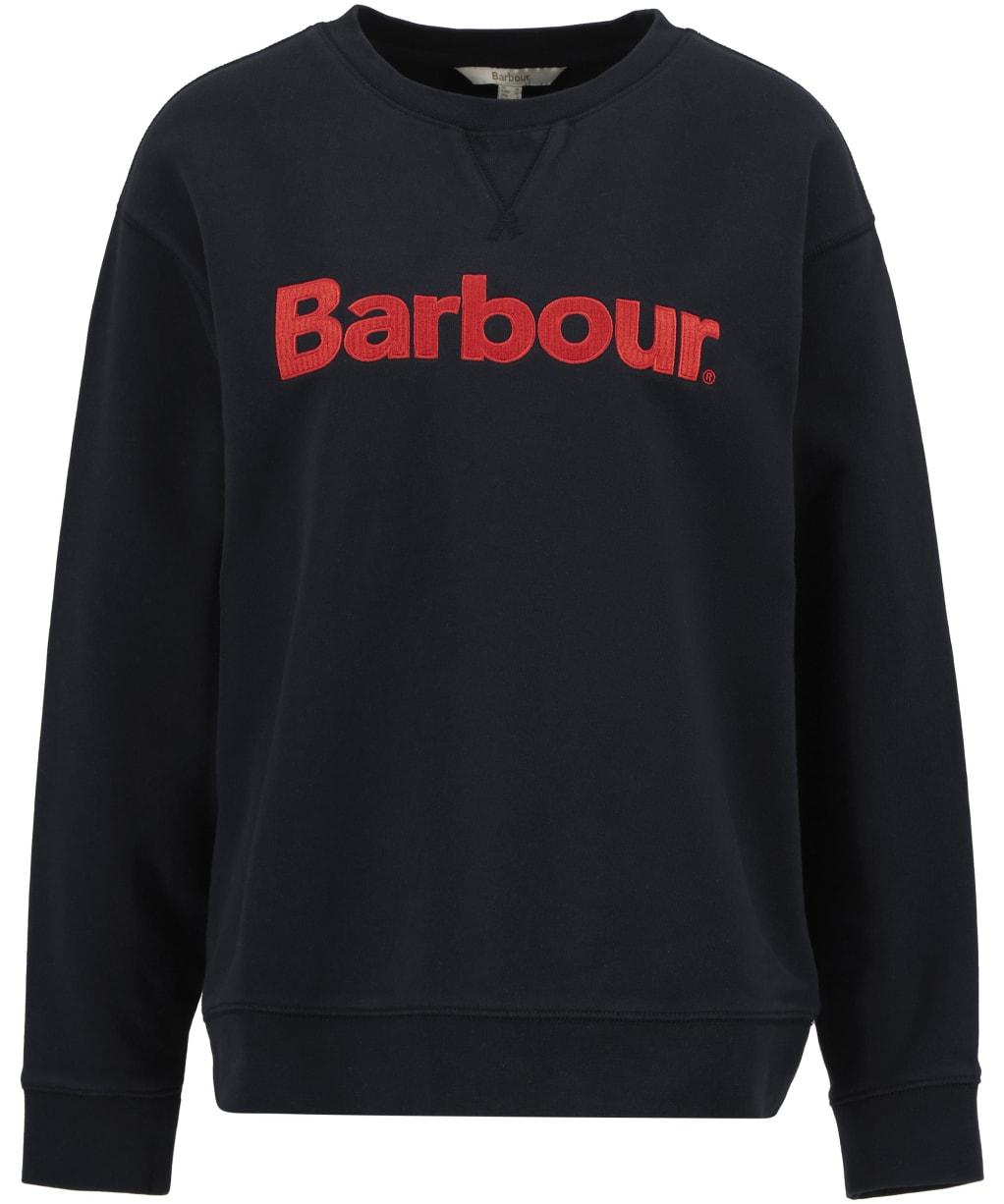 Women's Barbour Hartland Crew Sweatshirt - Navy