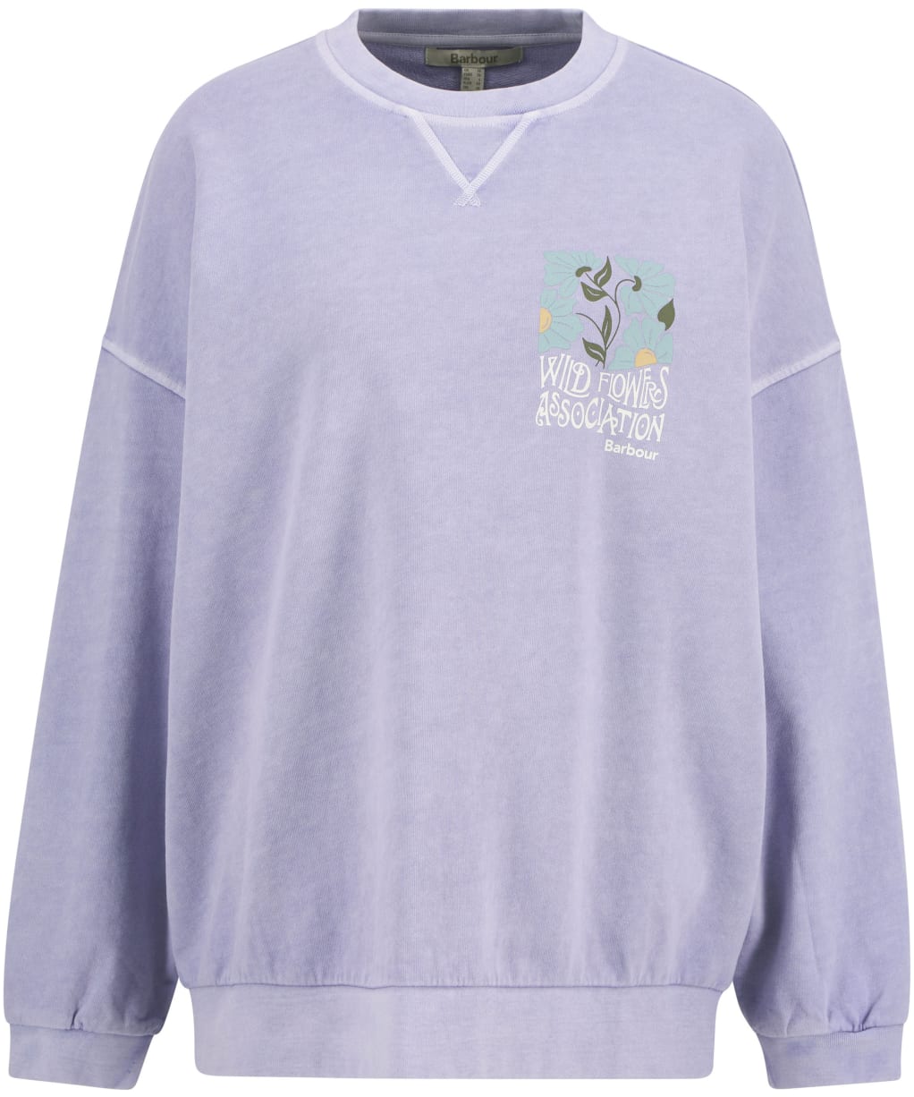 Women's Barbour Selena Sweatshirt - Heather Mist