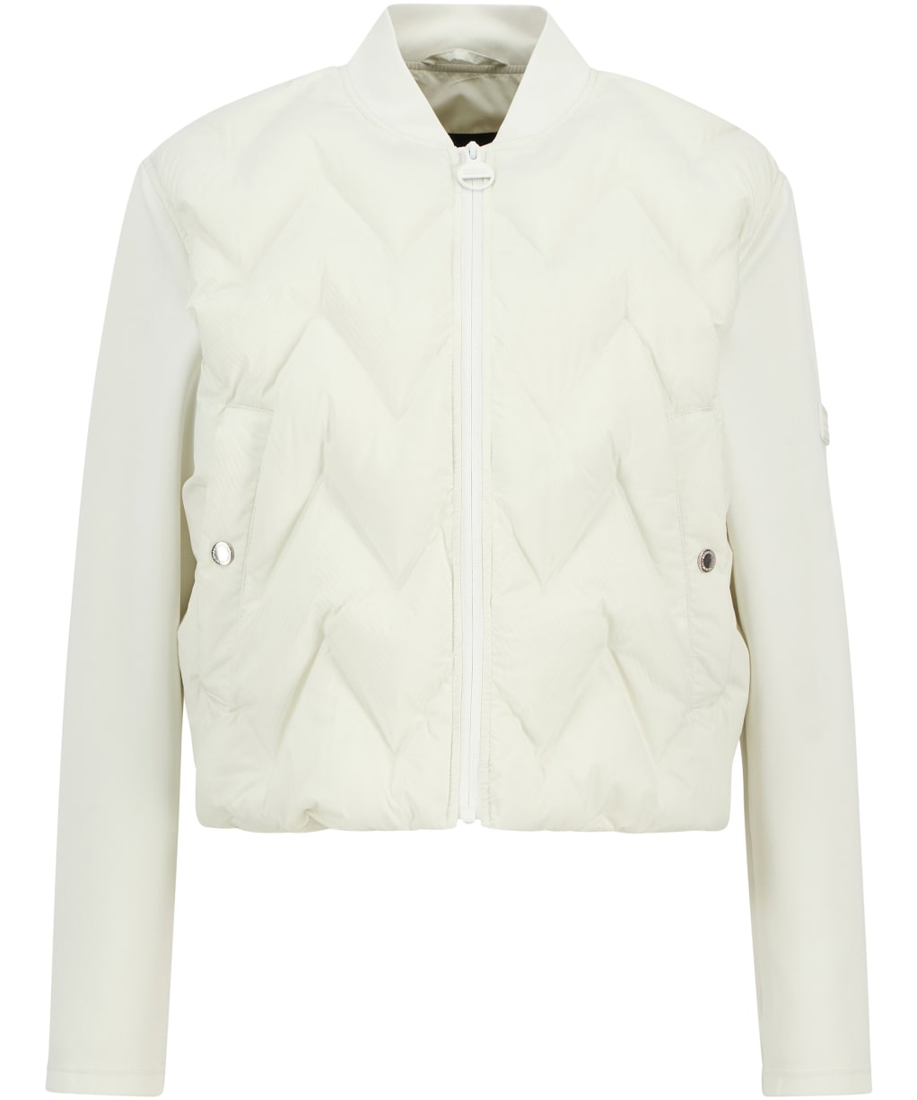 Women's Barbour International Prism Quilted Sweat - Vaporous Grey