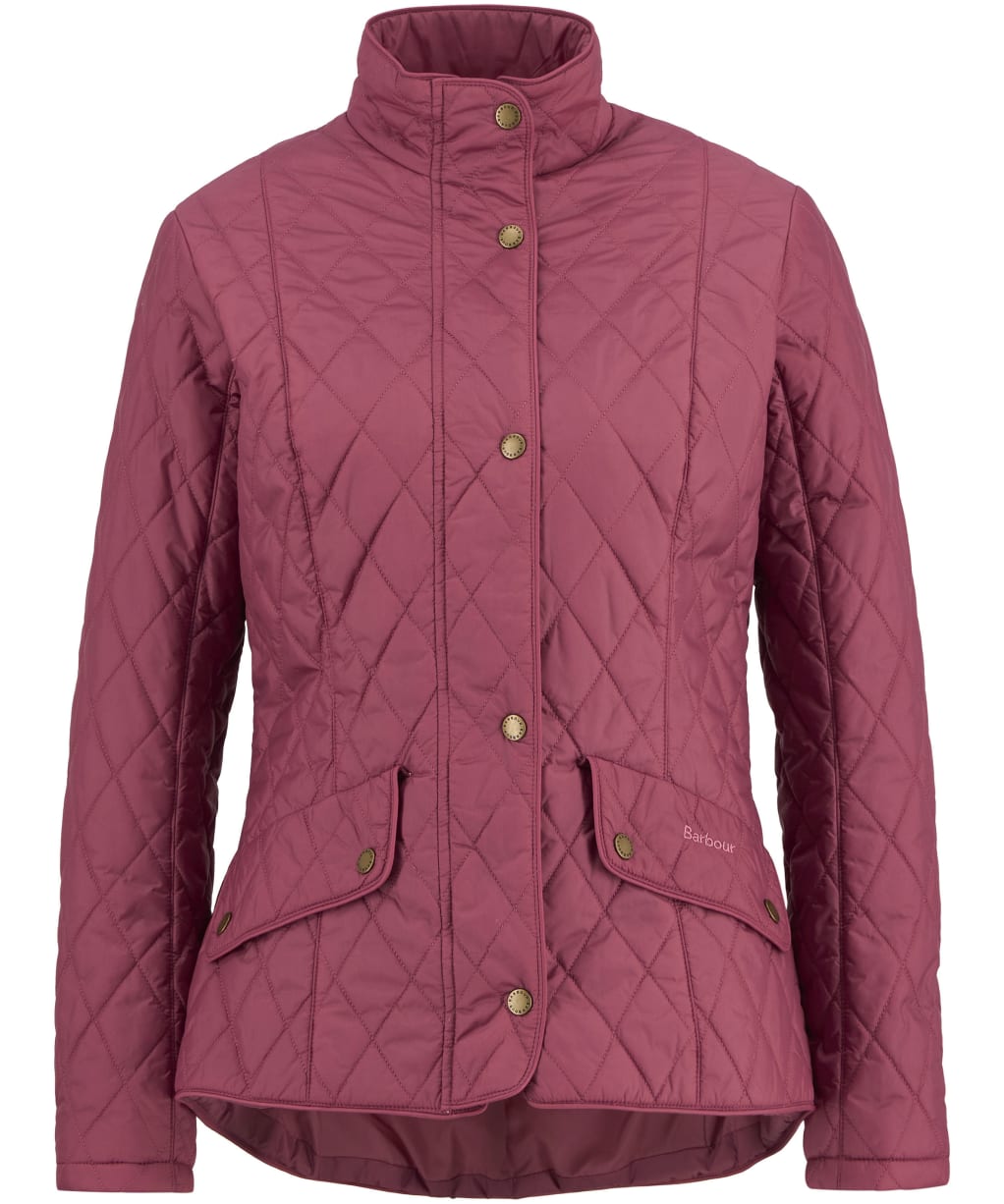 Women's Barbour Flyweight Cavalry Quilted Jacket - Wildberry