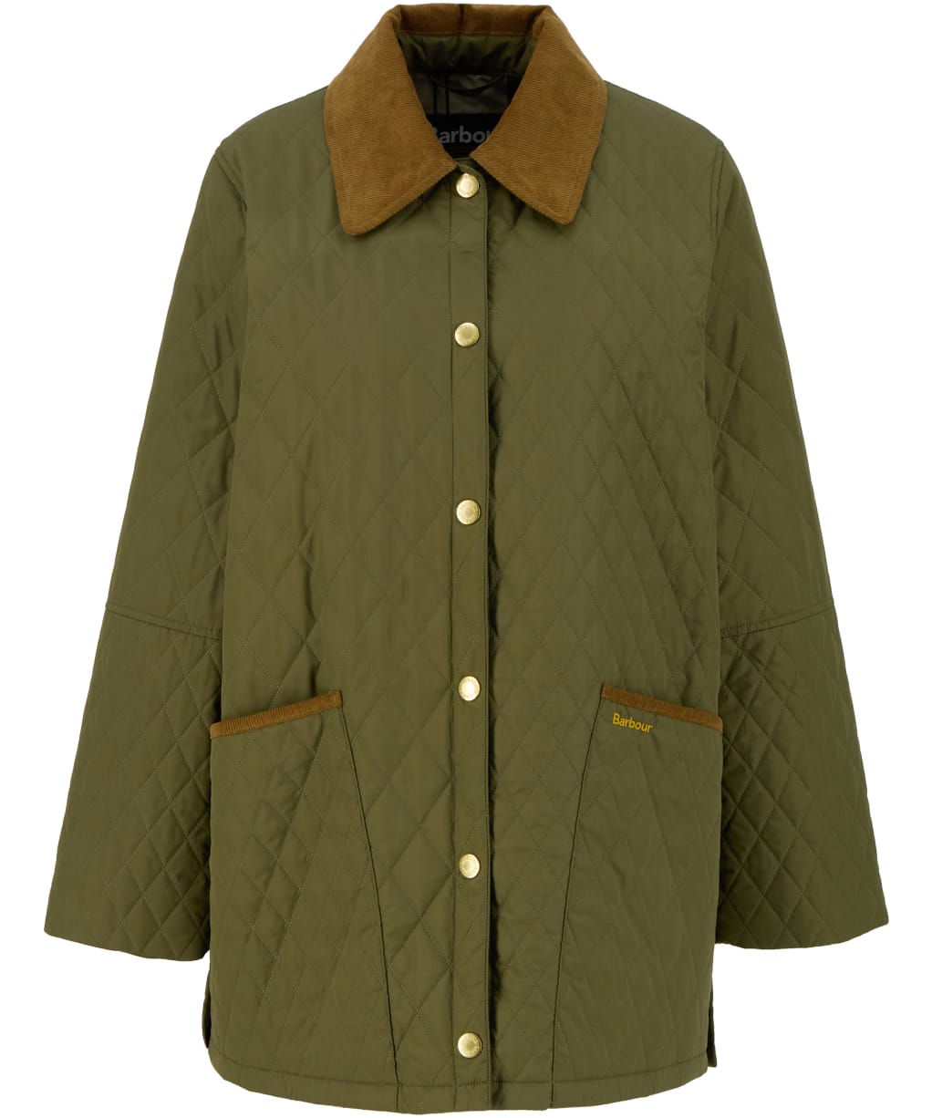Women's Barbour Goldmire Quilted Jacket - Ivy Green / Ancient