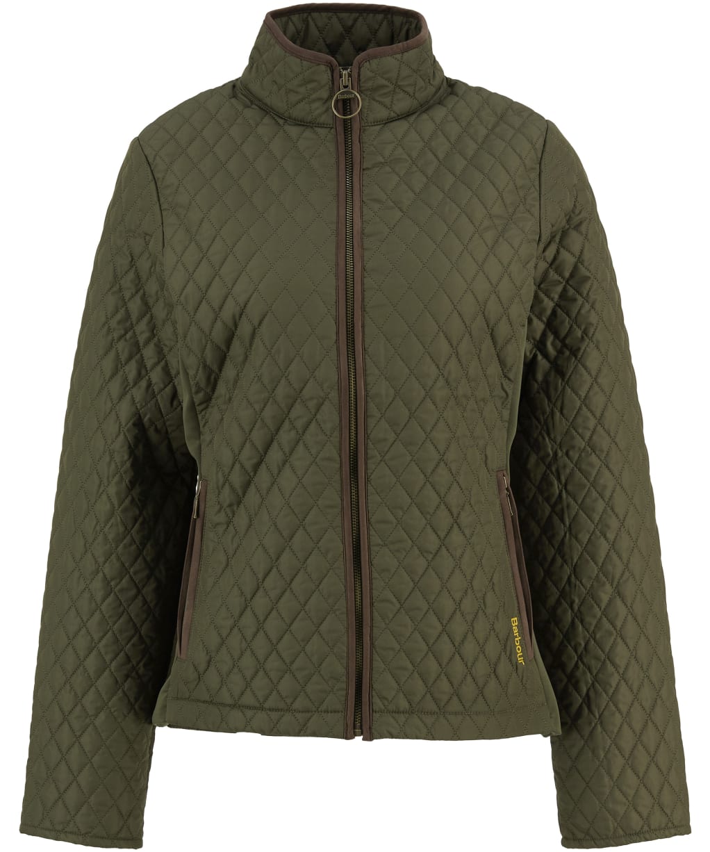 Women's Barbour Basswood Quilted Jacket - Olive