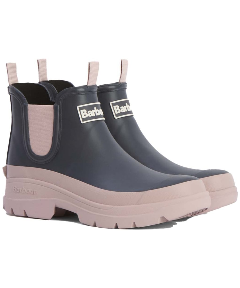 Women's Barbour Nimbus Chelsea Wellingtons - Dusky Grey / Gardenia