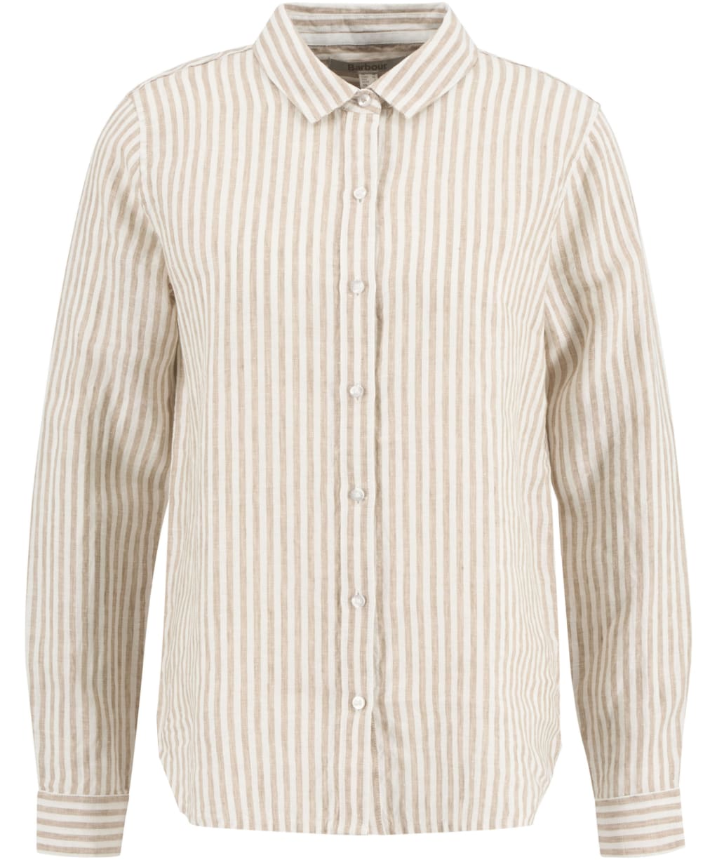 Women's Barbour Marine Shirt - Hessian Stripe