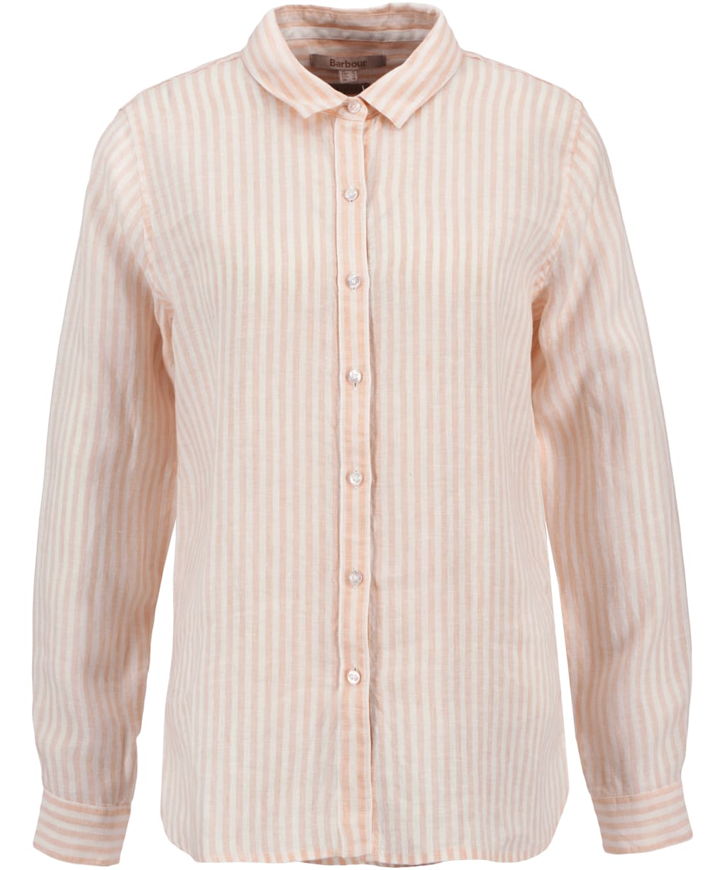 Women's Barbour Marine Shirt - Pink Stripe