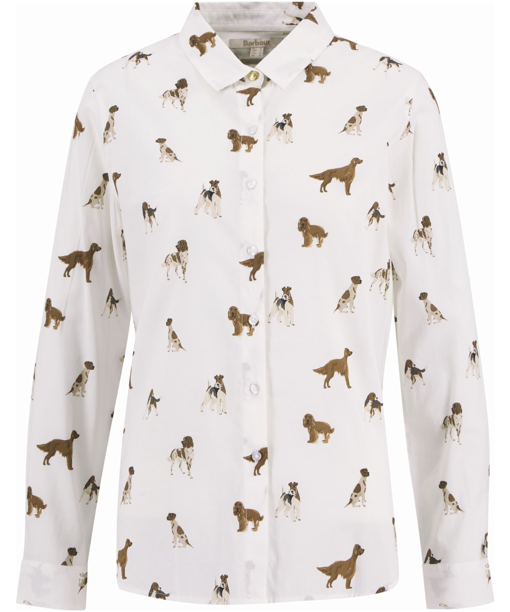 Women’s Barbour Safari Shirt - MULTI DOG PRINT