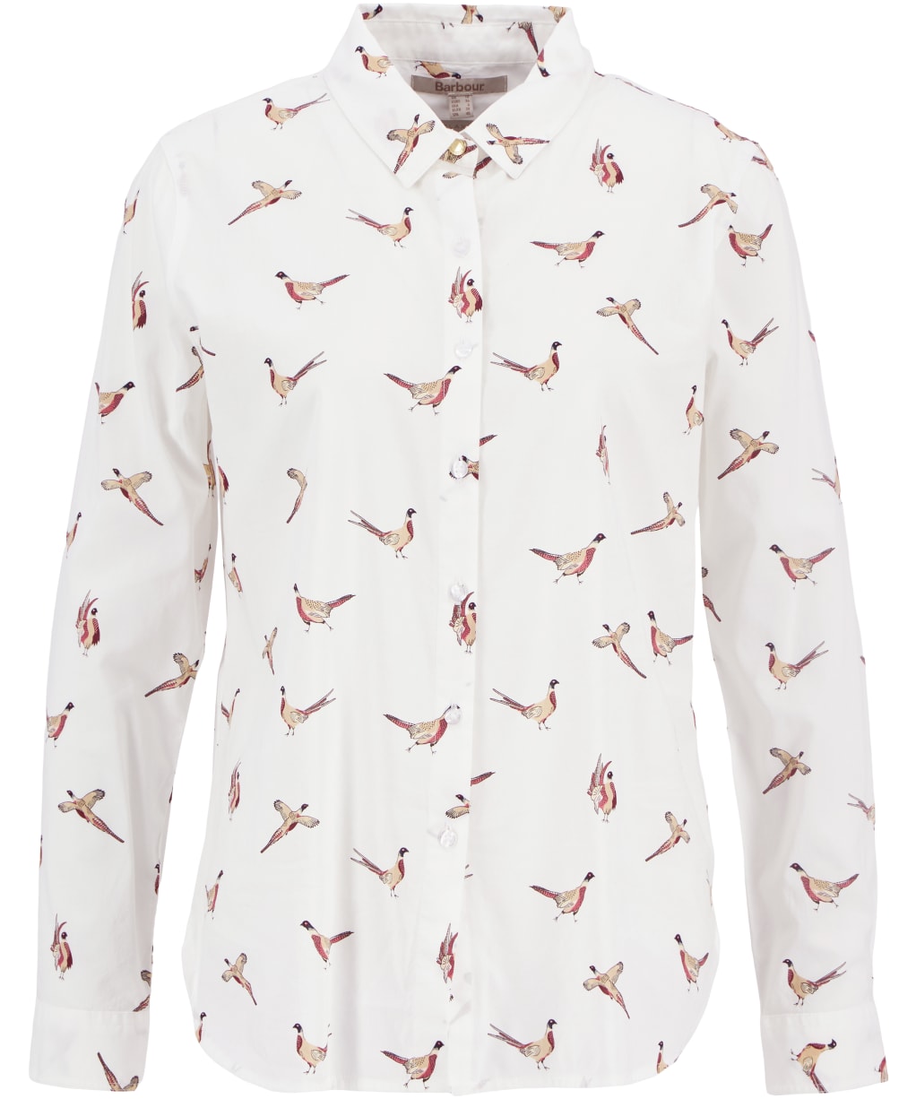 Women’s Barbour Safari Shirt - Pheasant Print 2