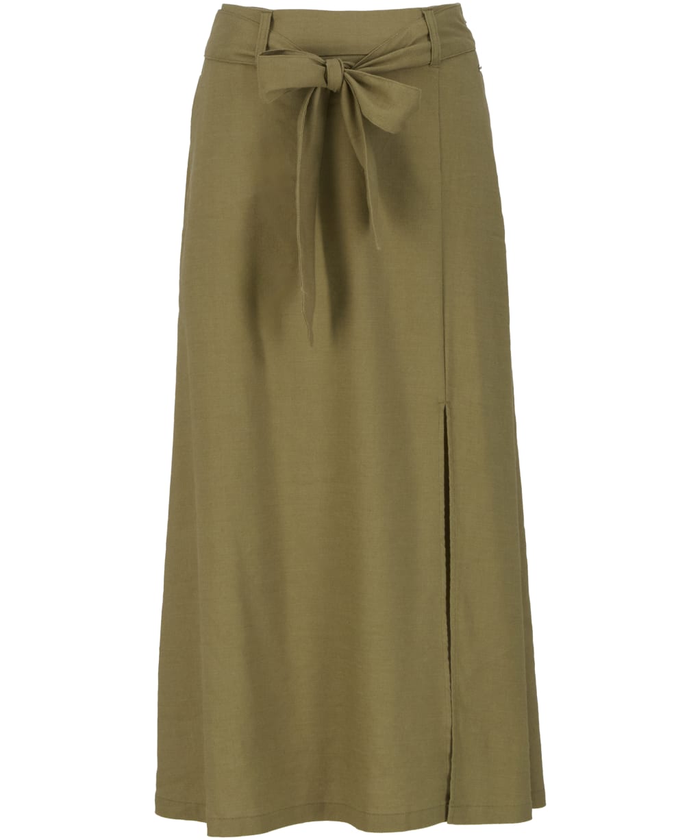 Women's Barbour Gabby Maxi Skirt - Bleached Olive