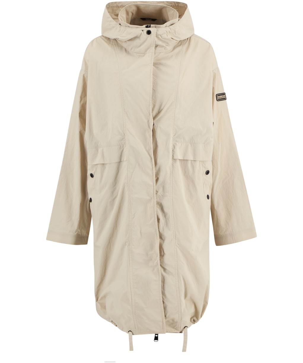 Women's Barbour International Atlantis Showerproof Jacket - Cement