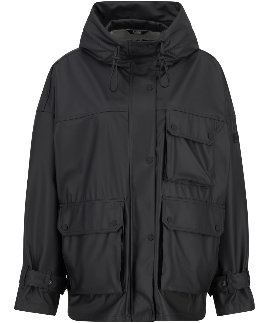 Women's Barbour International Tika Showerproof Jacket - Black