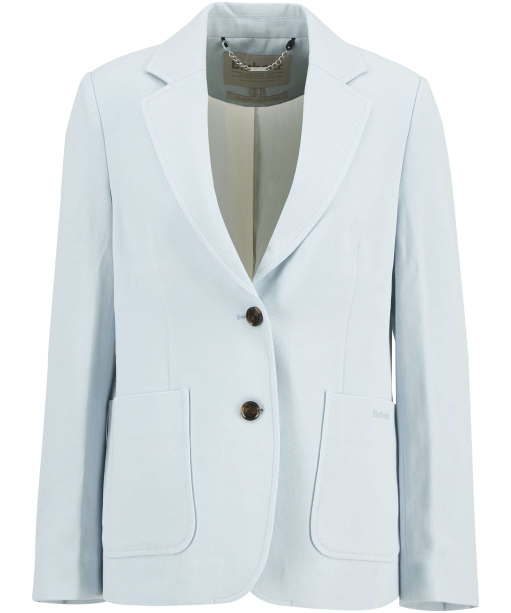 Women's Barbour Salthill Tailored Jacket - Mineral Blue / Dress Tartan