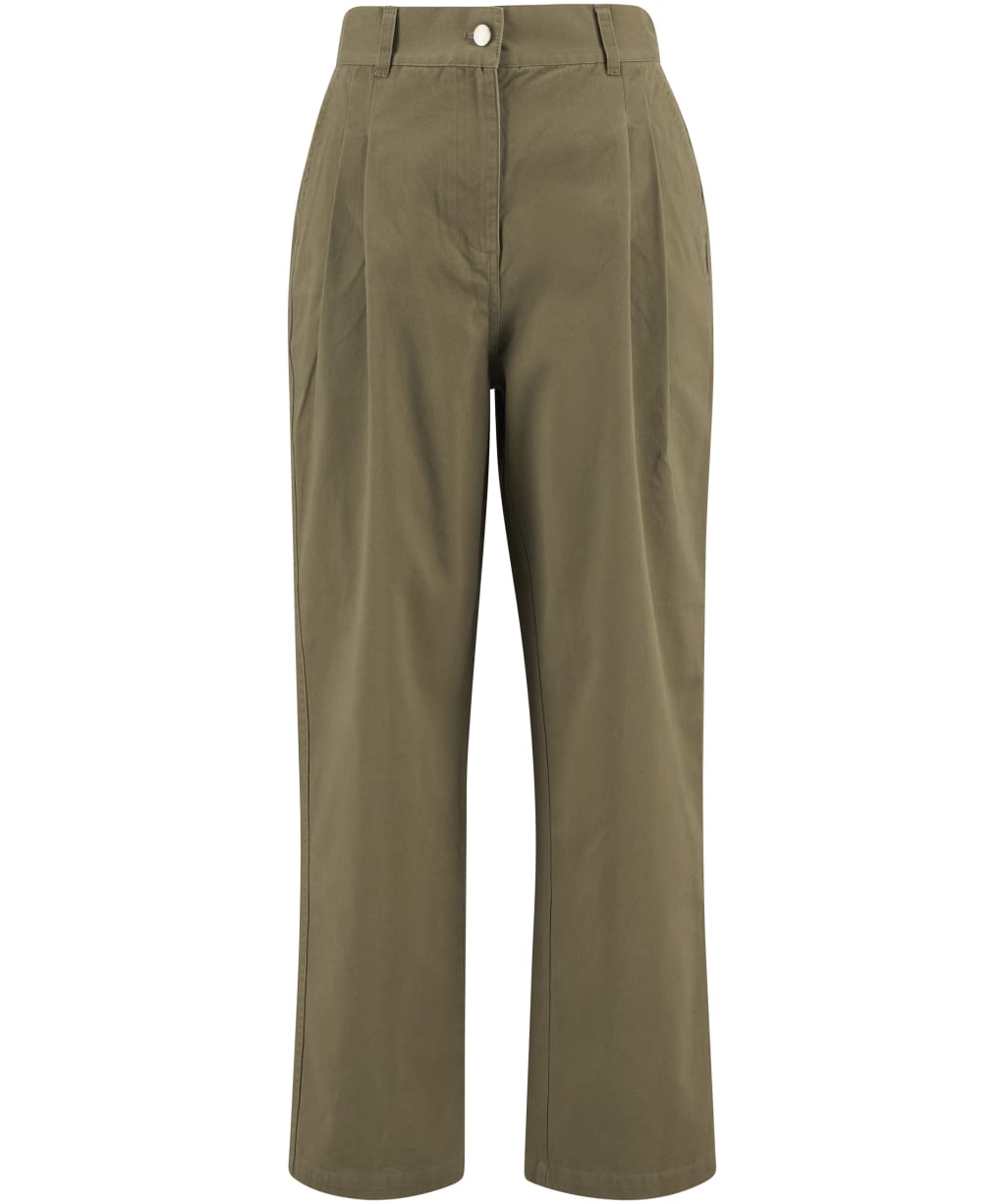 Women's Barbour Fern Trousers - Dusky Green