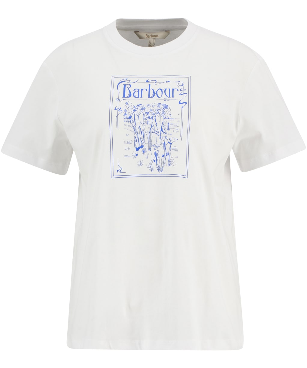 Women's Barbour Hambleton T-Shirt - White