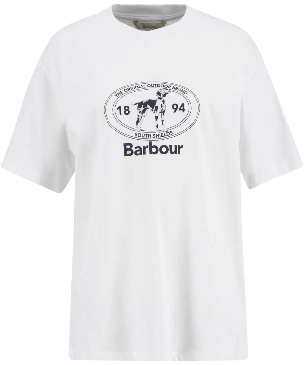 Women's Barbour Fern T-Shirt - White