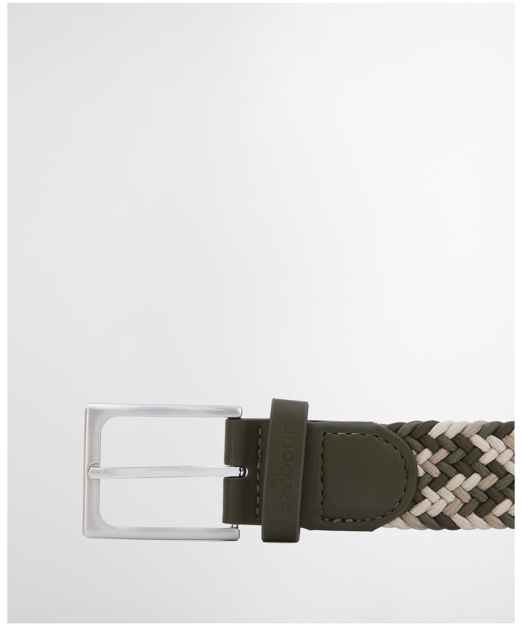 Men's Barbour Ford Belt - Olive Mix