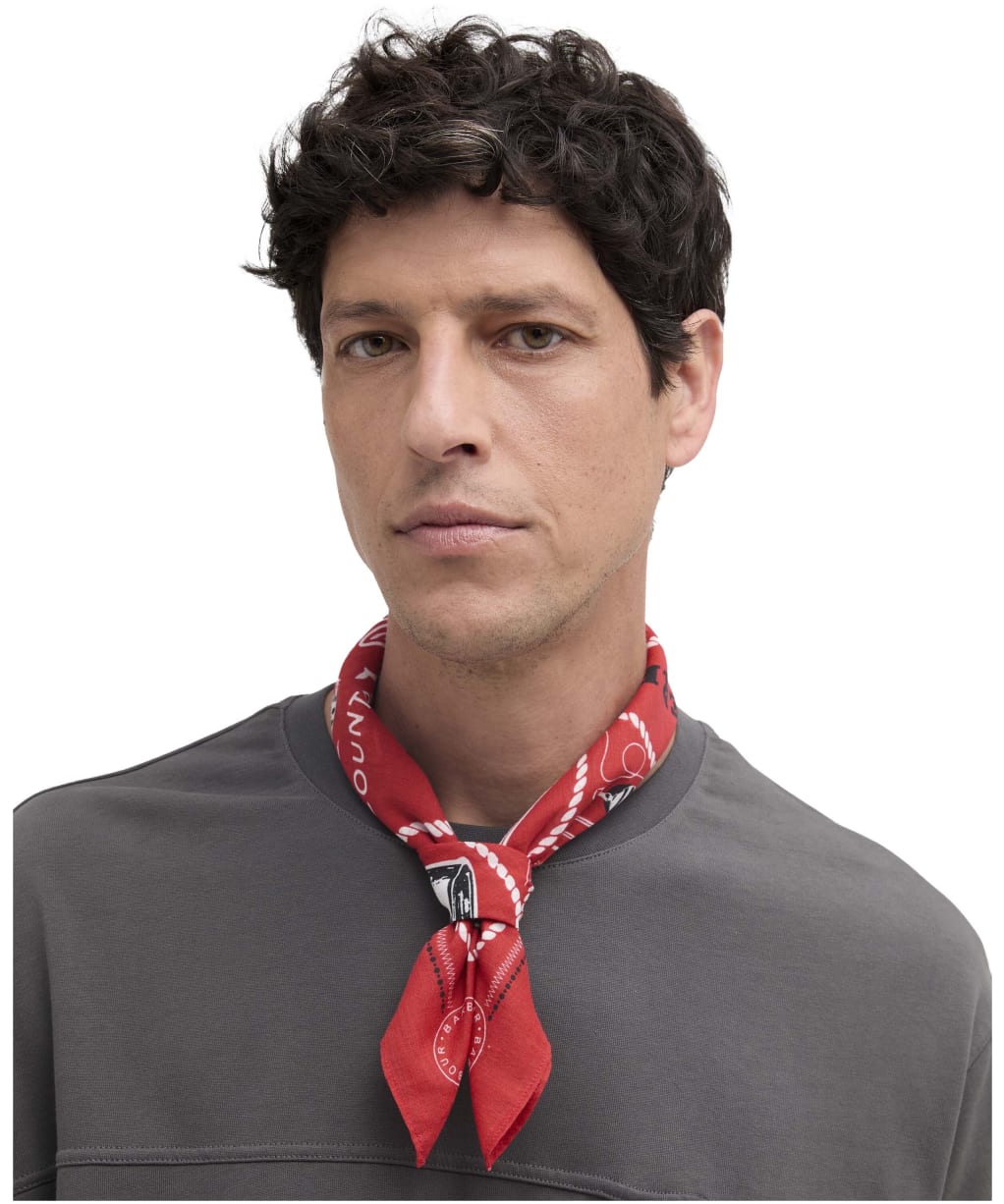Men's Barbour Heritage Bandana - Red