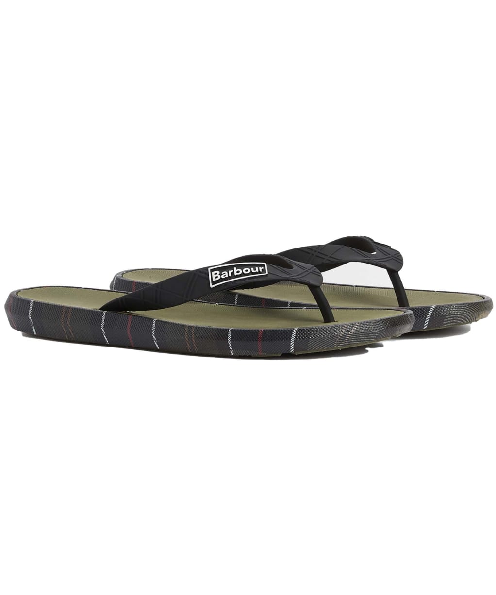 Men's Barbour Oakdale Sandal - Classic Tartan