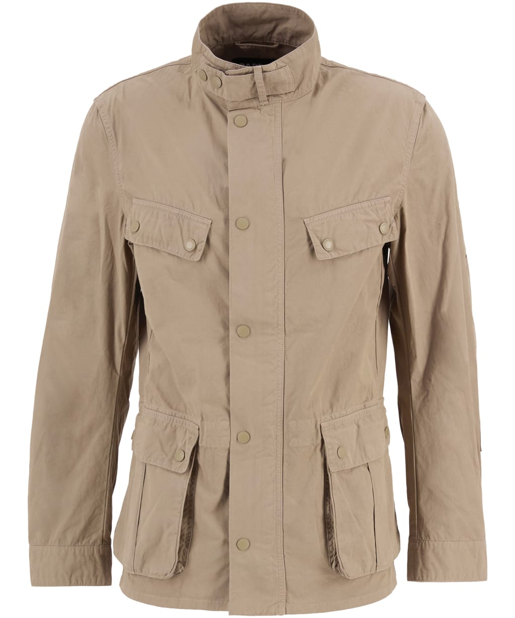 Men's Barbour International Garment Dyed Duke Casual Jacket - Timberwolf