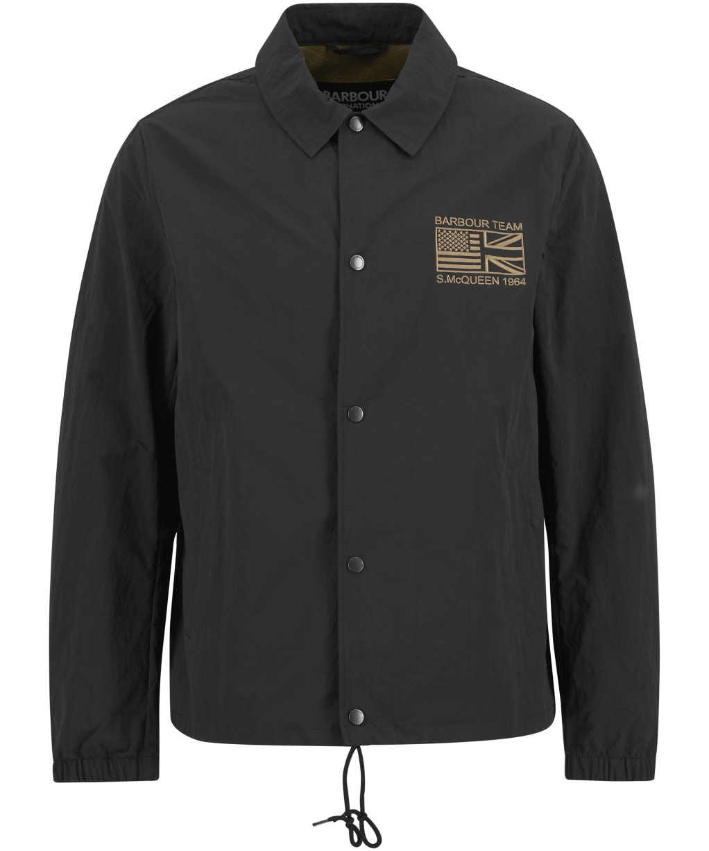Men's Barbour International Coach Casual Jacket - Black