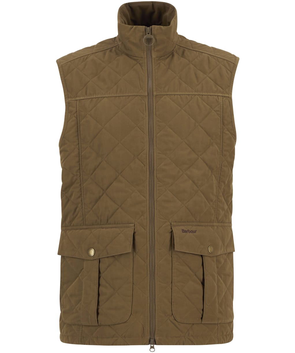 Men's Barbour Sander Quilted Gilet - Beech